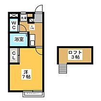 ＰＡＬハイツ  ｜ 栃木県宇都宮市芦沼町（賃貸アパート1K・2階・27.51㎡） その2