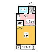 ヴィラ優  ｜ 栃木県宇都宮市塙田２丁目（賃貸マンション1K・5階・26.93㎡） その2