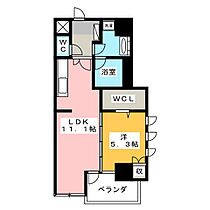 ビュー雷神III  ｜ 栃木県宇都宮市簗瀬４丁目（賃貸マンション1LDK・7階・44.47㎡） その2