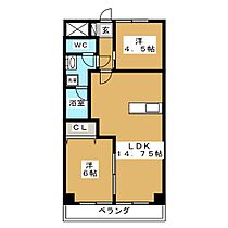 メゾン千秀  ｜ 栃木県宇都宮市宿郷２丁目（賃貸マンション2LDK・7階・55.06㎡） その2