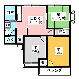 🉐敷金礼金0円！🉐グランデュール渡辺I
