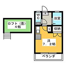 トゥインスター  ｜ 群馬県高崎市筑縄町（賃貸アパート1R・1階・25.92㎡） その2