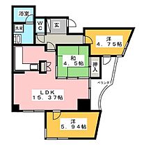 クラウンズマンション末広  ｜ 群馬県高崎市末広町（賃貸マンション3LDK・3階・84.27㎡） その2