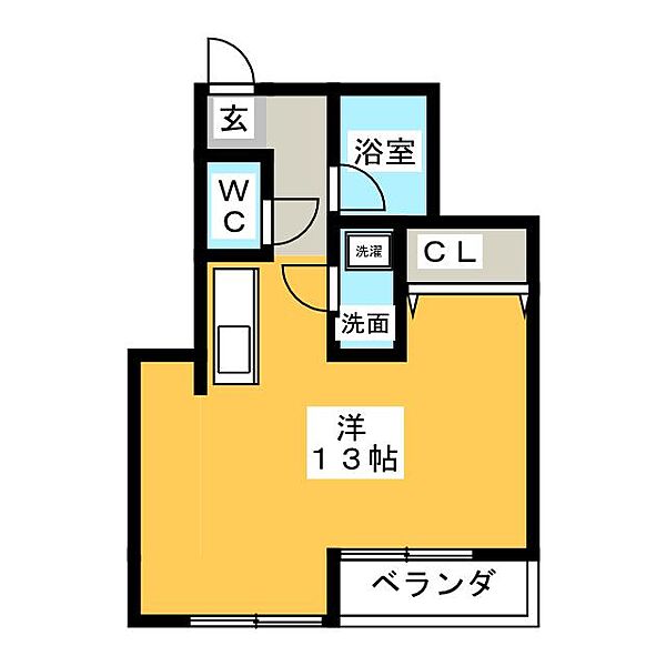 フォーレ並榎 ｜群馬県高崎市並榎町(賃貸マンション1R・3階・31.45㎡)の写真 その2