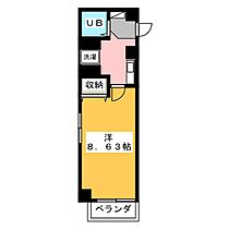 あさひレジデンス高崎鞘町  ｜ 群馬県高崎市鞘町（賃貸マンション1K・8階・26.79㎡） その2