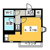 せなみコート  ｜ 群馬県高崎市並榎町（賃貸マンション1R・3階・19.31㎡） その2