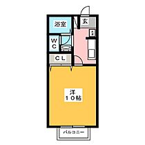 リビングタウン上並榎Ａ  ｜ 群馬県高崎市上並榎町（賃貸アパート1K・2階・30.27㎡） その2