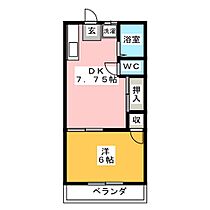 コーポ柳岡  ｜ 群馬県伊勢崎市太田町（賃貸アパート1LDK・2階・31.00㎡） その2