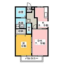 クレインＣ  ｜ 群馬県太田市西新町（賃貸アパート1LDK・1階・40.07㎡） その1