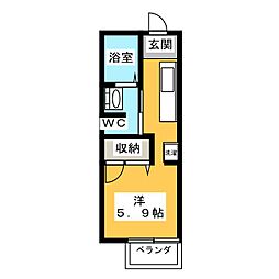 間取図画像 ワンルーム