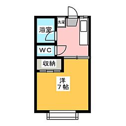間取図画像 1K