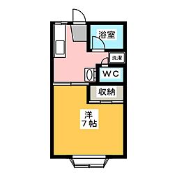 間取図画像 1K