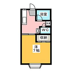 間取図画像 1K