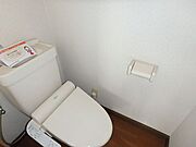 清潔感あるトイレです。