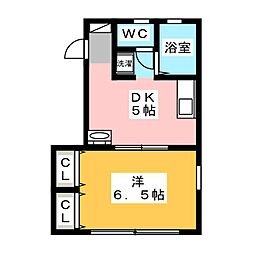 間取図画像 1DK