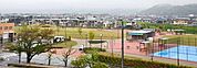 公園「おおい中央公園まで3841m」