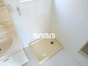 室内洗濯機置き場です。