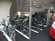 駐輪場があります