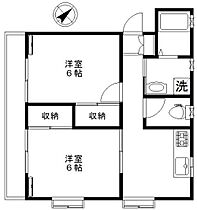 D中町 102 ｜ 東京都世田谷区中町４丁目（賃貸アパート2K・1階・41.00㎡） その2