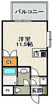 ルームI 101 ｜ 兵庫県宝塚市泉町（賃貸マンション1R・1階・28.00㎡） その2