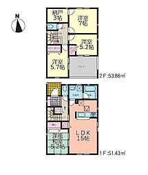 物件画像 会津若松市表町第2　全2棟　2