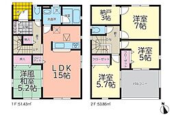 物件画像 会津若松市西栄町第1　全3棟　1