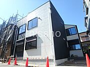 外観建築中写真