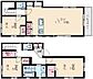 間取り：広々戸建3LDK