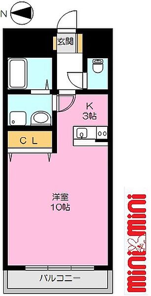 グロース駅前 102｜佐賀県佐賀市駅前中央1丁目(賃貸マンション1R・1階・36.51㎡)の写真 その2