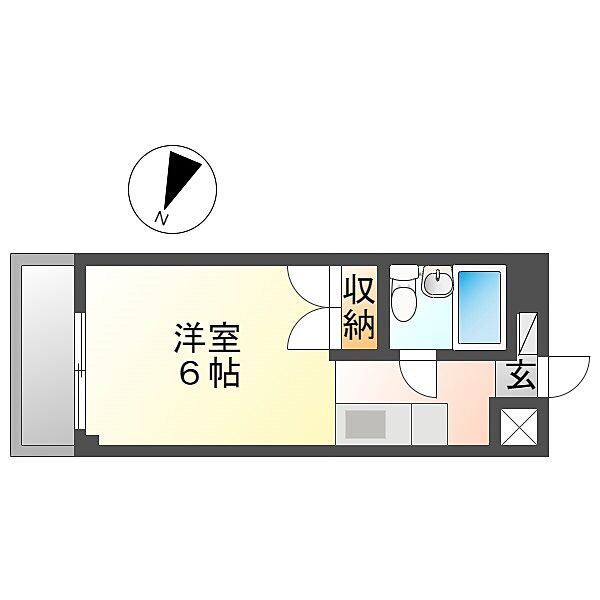 マモール川崎神明町 104｜神奈川県川崎市幸区神明町２丁目(賃貸マンション1K・1階・17.28㎡)の写真 その2