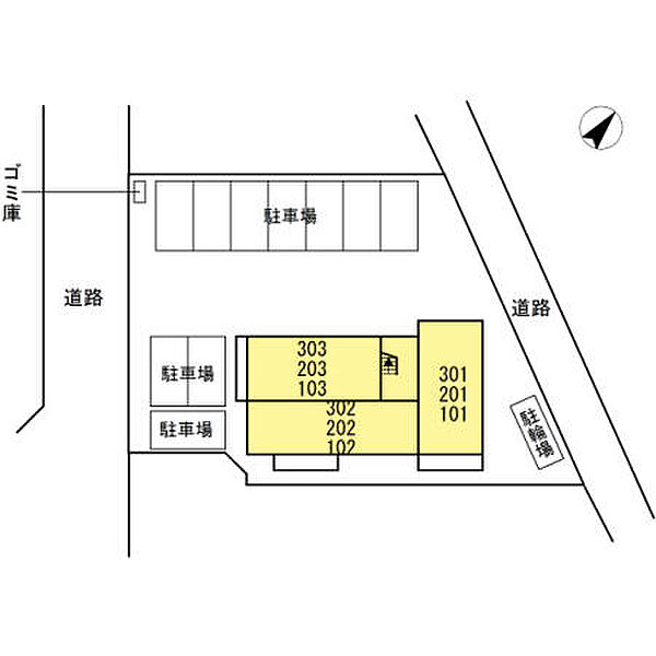 クレール　クロノス 103｜三重県四日市市西富田町(賃貸アパート1LDK・1階・41.95㎡)の写真 その23