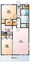 ミア　カーサＴ．Ｇ 301 ｜ 三重県四日市市東日野2丁目5-11（賃貸マンション2LDK・2階・65.00㎡） その2