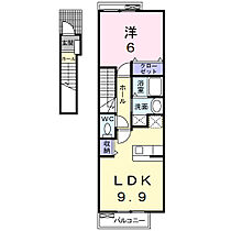 Ｍ’ｓ　ｃｏｕｒｔ　II 202 ｜ 三重県四日市市小古曽東3丁目3番41号（賃貸アパート1LDK・2階・42.37㎡） その2