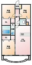 フォレストパーク高岡 2A ｜ 三重県鈴鹿市高岡台1丁目（賃貸アパート3LDK・2階・65.00㎡） その2