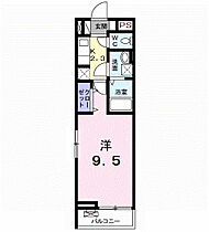 ショコラたるさか　Ｂ 206 ｜ 三重県四日市市垂坂町388番地（賃貸アパート1K・2階・30.86㎡） その2