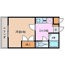 （プルーリオン98） 401 ｜ 三重県四日市市西浦2丁目（賃貸マンション1DK・4階・23.10㎡） その2