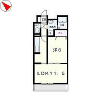 クレセント  ｜ 滋賀県栗東市高野（賃貸アパート1LDK・1階・41.69㎡） その2