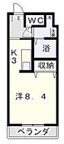 Casa Solare  ｜ 滋賀県守山市伊勢町（賃貸マンション1R・4階・29.81㎡） その2