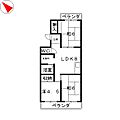 ベルパーク古高2階5.5万円