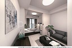 京成本線 堀切菖蒲園駅 徒歩10分の賃貸マンション 3階1Kの室内