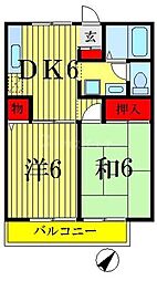 間取図画像 2DK