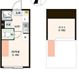 間取図画像 ワンルーム