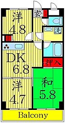 間取図画像 3DK
