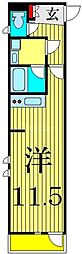 間取図画像 ワンルーム
