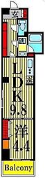 アール・デコ錦糸町 1LDKの間取図画像
