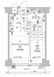 セジョリ墨田イースト3 1LDKの間取図画像