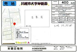 物件画像 川越市砂新田　土地