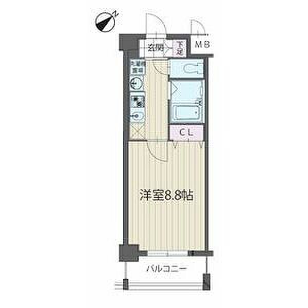 パルティール覚王山 803｜愛知県名古屋市千種区田代本通１丁目(賃貸マンション1K・8階・27.52㎡)の写真 その2