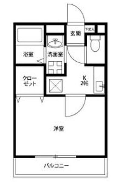 アンプルールリーブルルーアン 101｜愛知県名古屋市名東区牧の原１丁目(賃貸アパート1K・1階・26.08㎡)の写真 その2