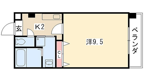 アメニティ吹上 702｜愛知県名古屋市千種区千種３丁目(賃貸マンション1K・7階・29.00㎡)の写真 その2